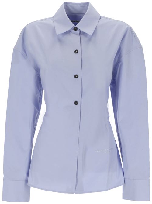 Camicia in cotone azzurro Alexander Wang | 1WC1241869450